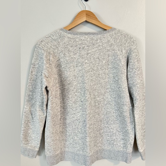 MADEWELL Long-Sleeve Gray Sweater size Medium - Picture 4 of 8